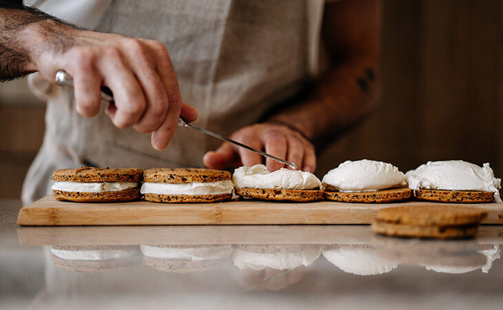 Ice cream, but with a twist - treat your guests to a truly joyful dessert